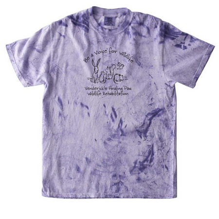 Comfort Colors Colorblast Tee with a Venderick’s Healing Paw design