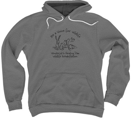 Premium Pullover Hoodie with a Venderick’s Healing Paw design