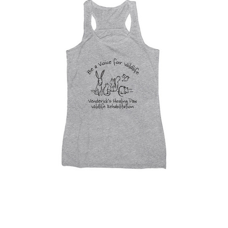 Women's Racerback with a Venderick’s Healing Paw design