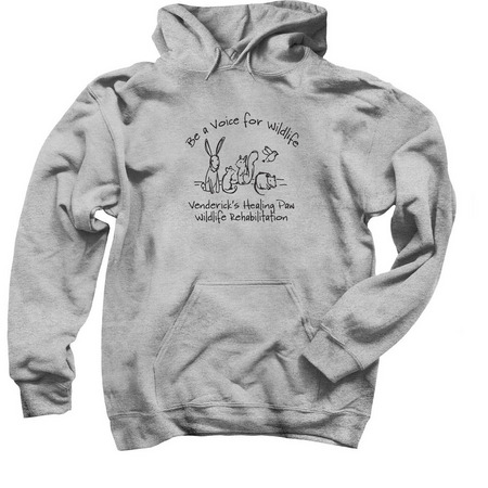 Pullover Hoodie with a Venderick’s Healing Paw design